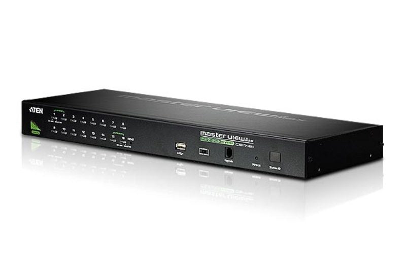 Aten CS-1716A 16-Port KVM Switch - USB & PS/2 Multi-Computer Control Aten