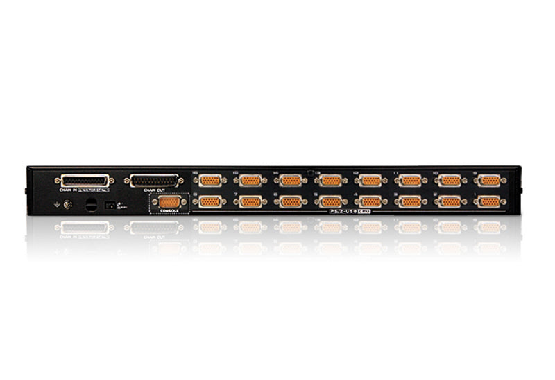Aten CS-1716A 16-Port KVM Switch - USB & PS/2 Multi-Computer Control Aten