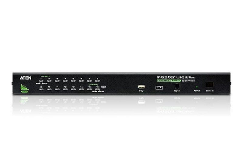 Aten CS-1716A 16-Port KVM Switch - USB & PS/2 Multi-Computer Control Aten