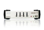 Aten 4-Port Desktop VGA KVM Switch with USB & Audio Hub Aten