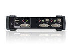 ATEN 2-Port DVI KVM Switch w/ USB 2.0 Hub & Audio (CS1762A) Aten
