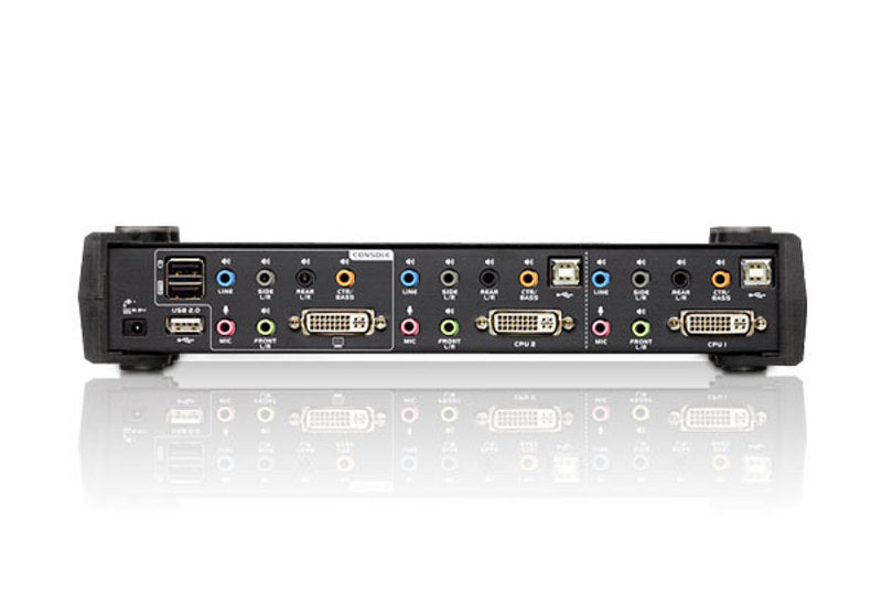 Aten CS1782A 2-Port DVI Dual Link KVMP Switch with USB & 7.1 Audio Aten