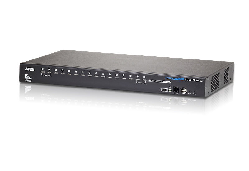 ATEN 16-Port HDMI KVM Switch with Audio & Cables (CS17916) Aten