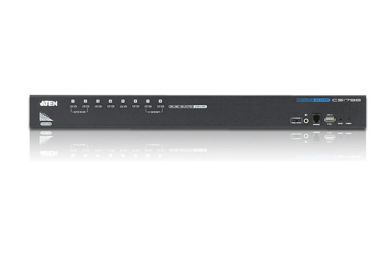 ATEN CS1798 8-Port USB HDMI KVM Switch | Control 8 PCs Easily Aten
