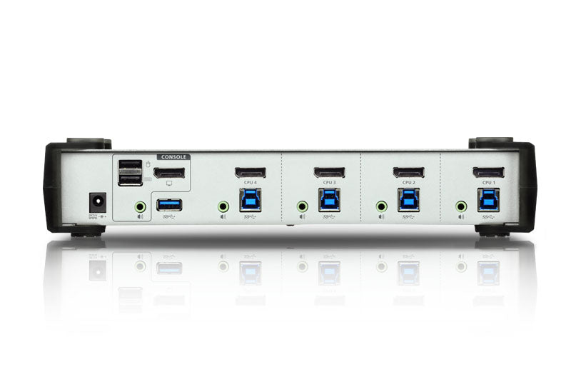 ATEN CS1914 4-Port DisplayPort KVM Switch with USB 3.0 & 4K Aten