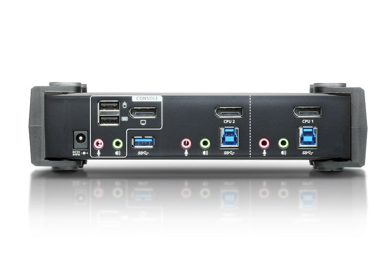 ATEN CS1922 2-Port 4K DisplayPort KVM Switch | USB 3.0 & Audio Aten