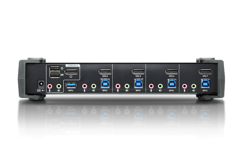 Aten CS1924 4-Port 4K DisplayPort KVM Switch with USB 3.0 Aten