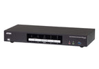 ATEN 4-Port Dual DisplayPort 4K KVM Switch with USB 3.1 & Audio Aten