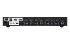 ATEN 4-Port Dual DisplayPort 4K KVM Switch with USB 3.1 & Audio Aten