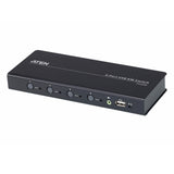 ATEN 4-Port USB KM Switch with Boundless Mouse Switching Aten