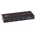 ATEN 4-Port USB KM Switch with Boundless Mouse Switching Aten