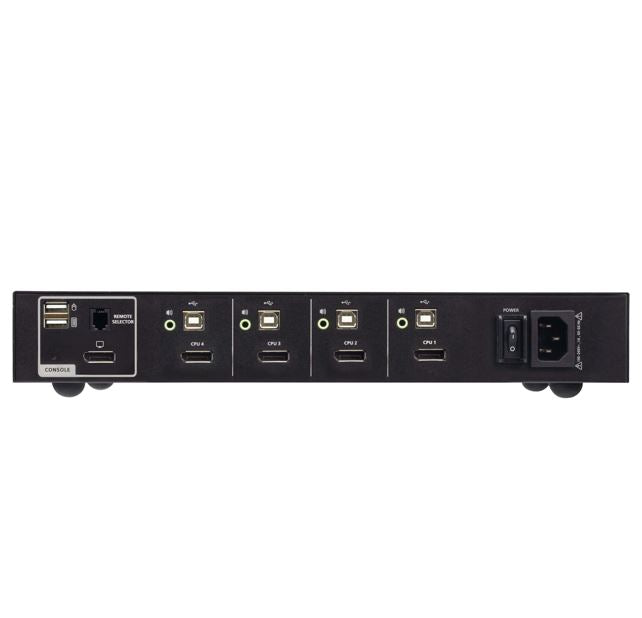 Aten CS1184DP4 4-Port DisplayPort 1.4 KVM Switch - 4K 120Hz Ready Aten