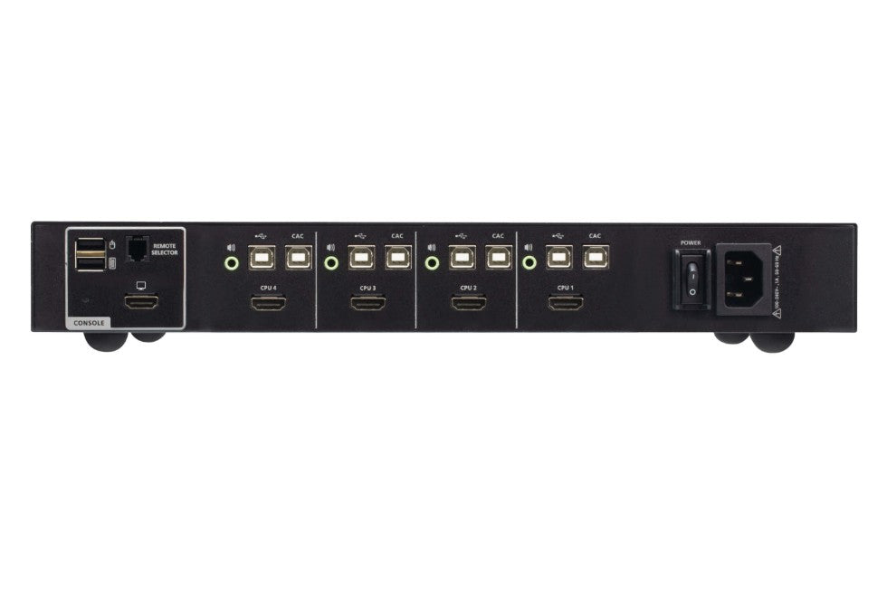 ATEN 4-Port Secure KVM Switch CS1184H4C | NIAP PSD PP v4.0 Certified Aten