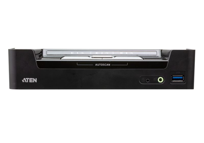 ATEN CS1953 Hybrid USB-C DisplayPort KVM Switch with 4K & Power Delivery Aten
