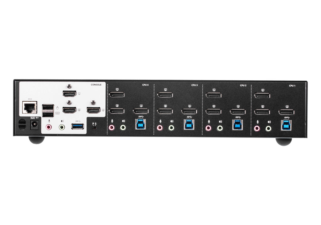 Aten 4-Port 4K Triple Display KVM Switch | USB 3.0 Aten