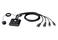 Aten CE924 4K DisplayPort KVM Extender | Extend PC up to 100m Aten