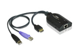 KA7168 KVM Adapter Cable: HDMI, USB, Smart Card/CAC Aten