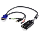 KA7176 KVM Adapter Cable - USB, Video, Audio, High Resolution Aten