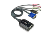 KA7178 KVM Adapter Cable - Dual Cat 5e/6 & Virtual Media Support Aten