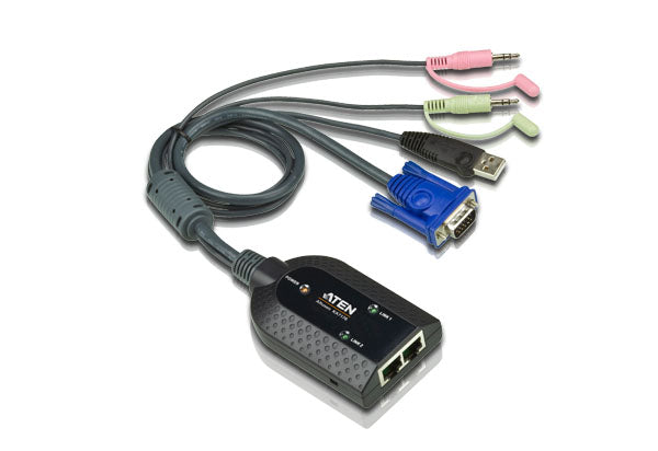 KA7178 KVM Adapter Cable - Dual Cat 5e/6 & Virtual Media Support Aten