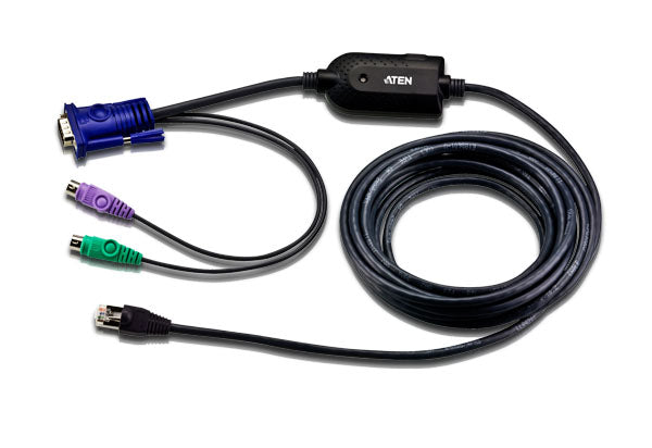 KA7920 PS/2 KVM Adapter Cable for Server Connection - 4.5m Aten