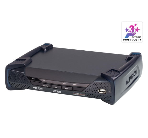 KE6912 2K DVI KVM over IP Extender with PoE & Fiber Aten