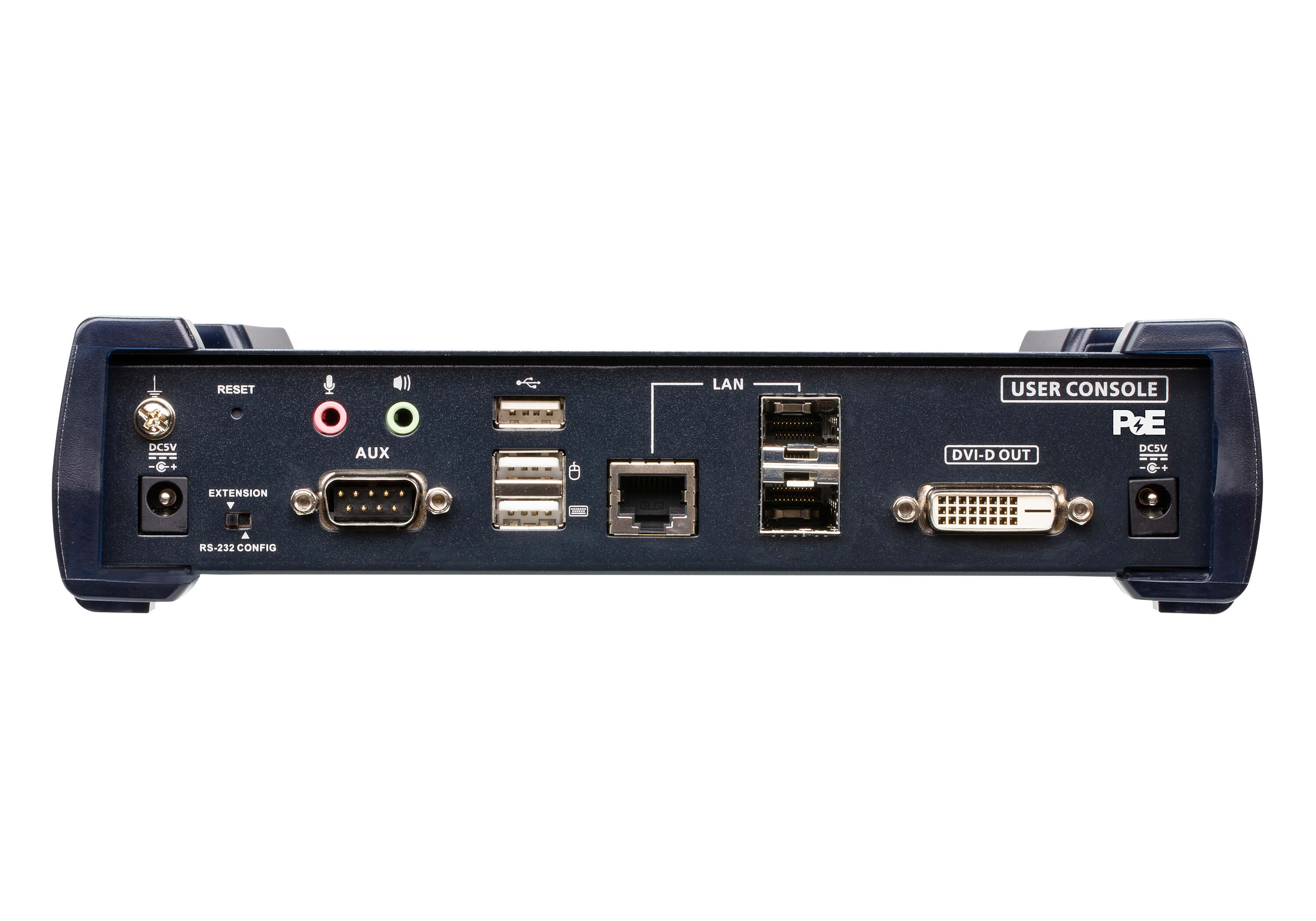 KE6922 2K KVM over IP Extender | DVI, USB, PoE, Fiber Optic Aten