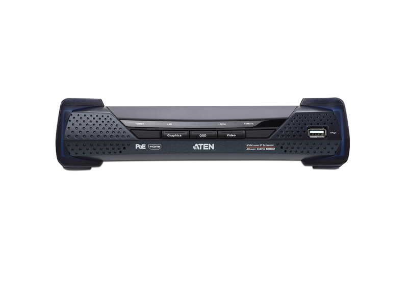 Aten KE8952R 4K HDMI KVM over IP Receiver with PoE Aten