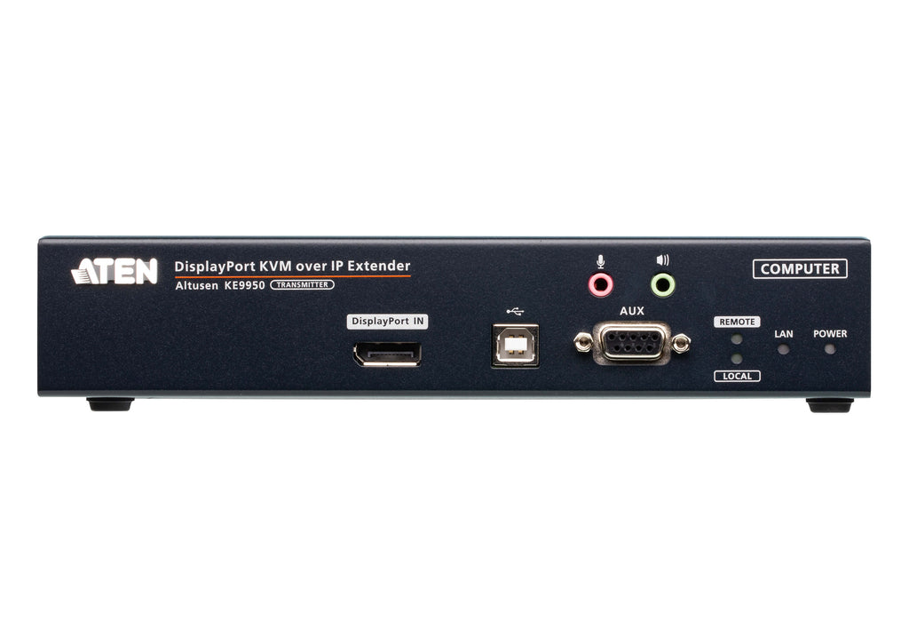 4K DisplayPort KVM over IP Extender - Remote Access KE9950 Aten