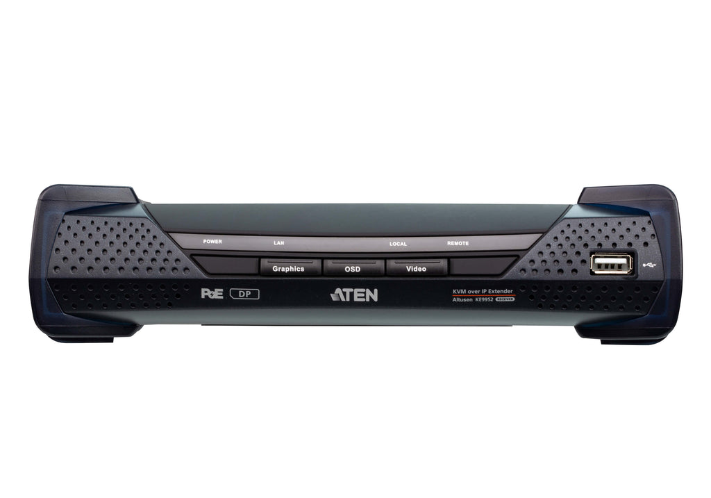 KE9952 4K DisplayPort KVM over IP Extender | PoE | Single Display Aten