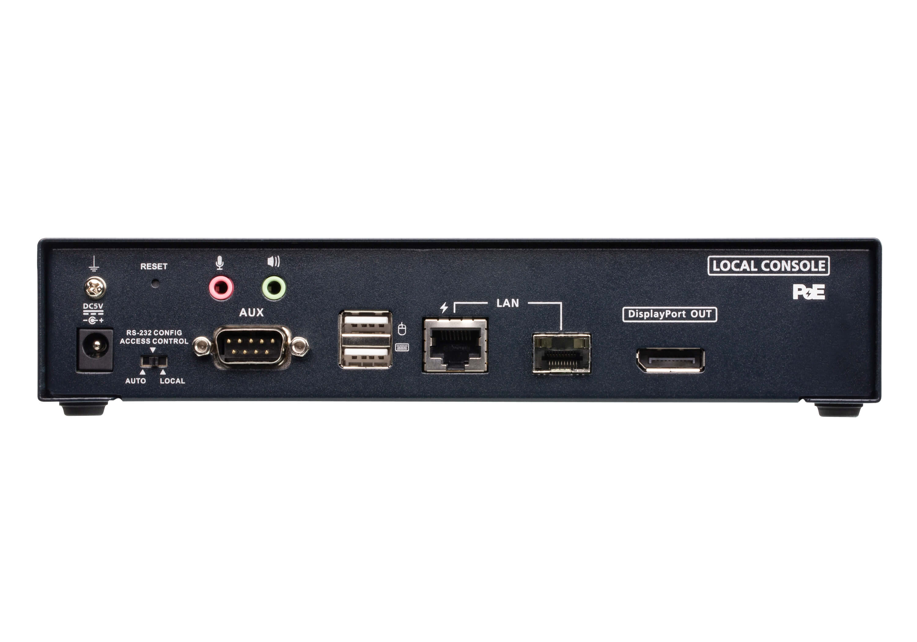 KE9952 4K DisplayPort KVM over IP Extender with PoE & Fiber Aten
