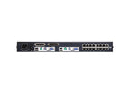 16 Port KVM Switch: Dual Console Control for Many Computers