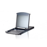 ATEN KL1108V 8-Port Dual Rail KVM over IP Switch with LCD & Remote Access Aten