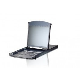 ATEN KL1108V 8-Port Dual Rail KVM over IP Switch with LCD & Remote Access Aten