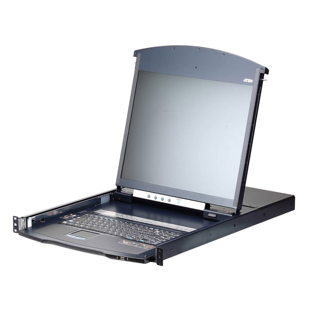 ATEN KL1116V 16-Port KVM over IP Switch - Dual Rail LCD Console Aten