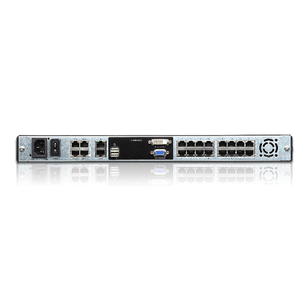 ATEN KL1116V 16-Port KVM over IP Switch - Dual Rail LCD Console Aten