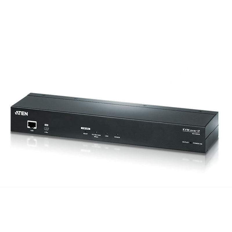 ATEN KN1000A Single Port KVM over IP Switch - Remote Server Control Aten