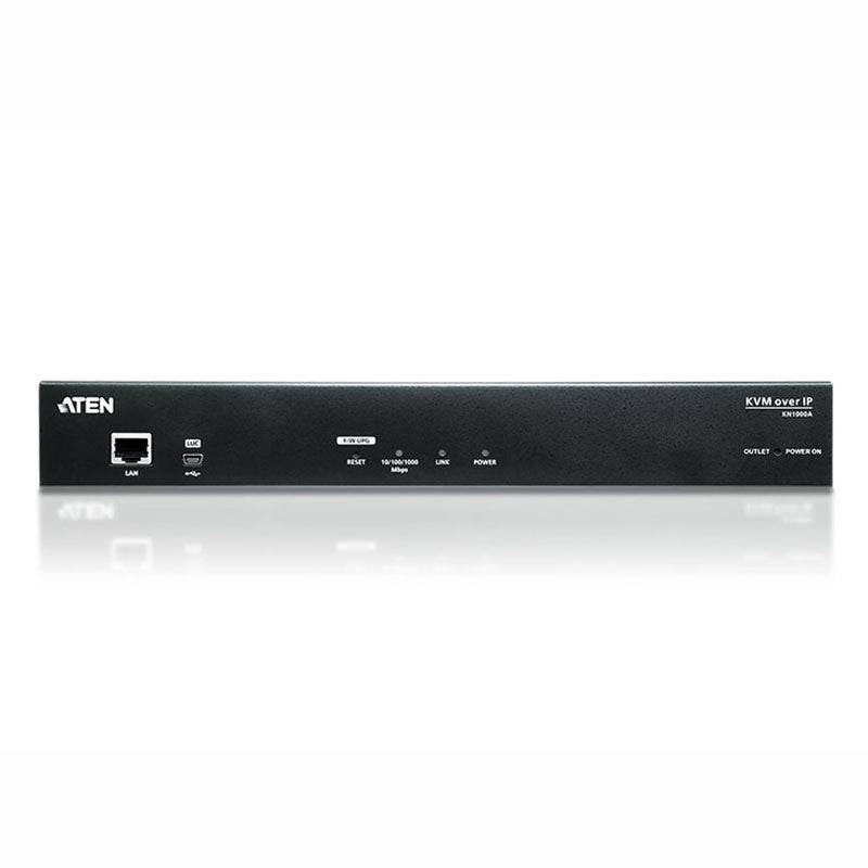 ATEN KN1000A Single Port KVM over IP Switch - Remote Server Control Aten