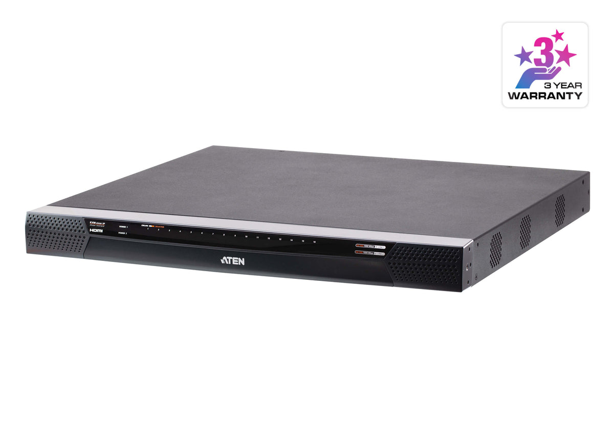 KN Series KVM over IP Switch: Secure Remote Data Center Access (Up to 16 Ports) Aten