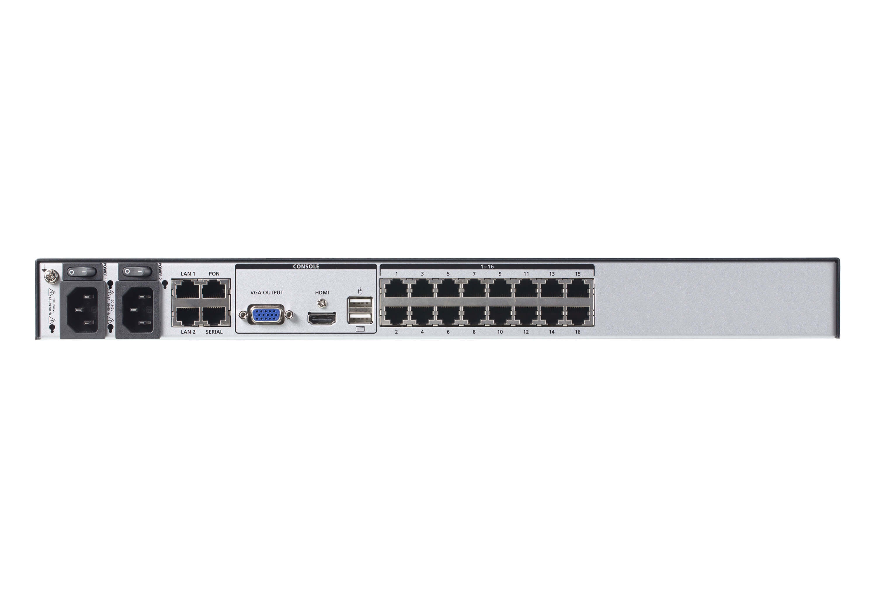 KN Series KVM over IP Switch: Secure Remote Data Center Access (Up to 16 Ports) Aten