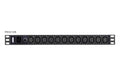 Aten 12-Port 15A Power Distriubiton Unit - Basic PDU, 1U Rackmount Design 12x C13, Overload protection