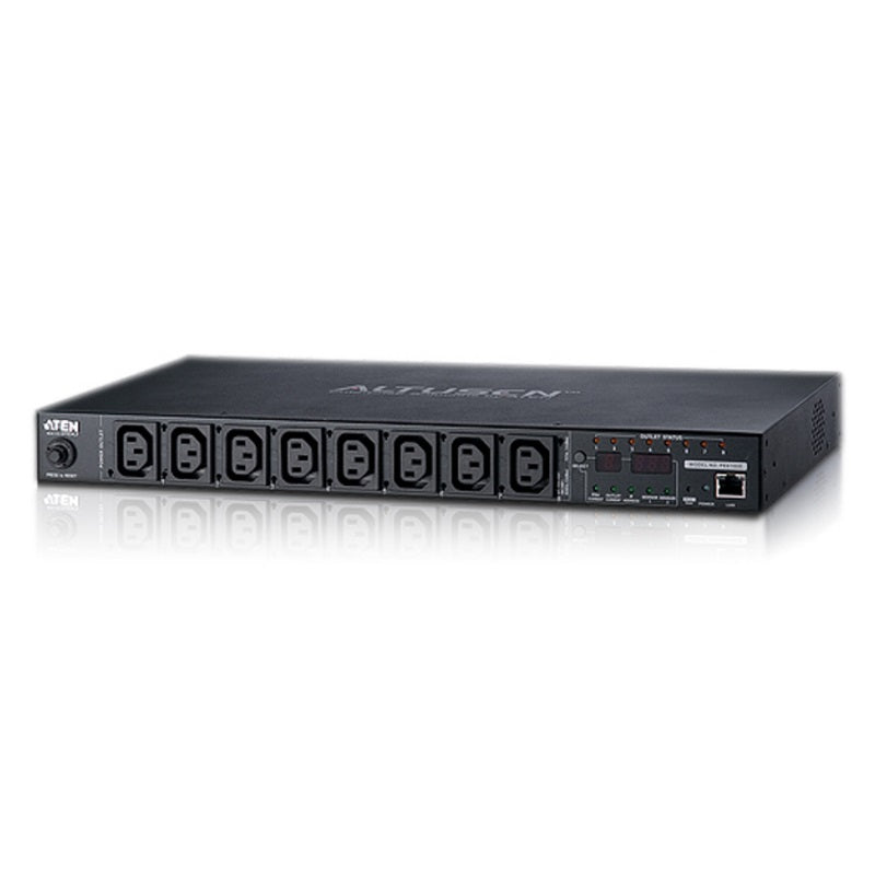 Aten 8-Port Smart PDU | Bank Metering & Outlet Control (1U, 8xC13) Aten