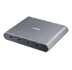 ATEN 2-Port USB-C KVM Switch & Dock | 4K | 100W PD Charging Aten