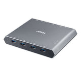 ATEN 2-Port USB-C KVM Switch & Dock | 4K | 100W PD Charging Aten