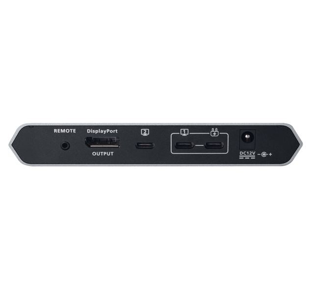 ATEN 2-Port USB-C KVM Switch & Dock | 4K | 100W PD Charging Aten