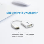 DisplayPort to DVI Adapter - Connect DP to DVI for 1080p Display