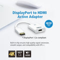 ATEN VC986 Active DisplayPort to HDMI 4K Adapter | Connect DP/Mini DP Aten