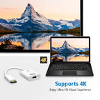 ATEN VC986 Active DisplayPort to HDMI 4K Adapter | Connect DP/Mini DP Aten