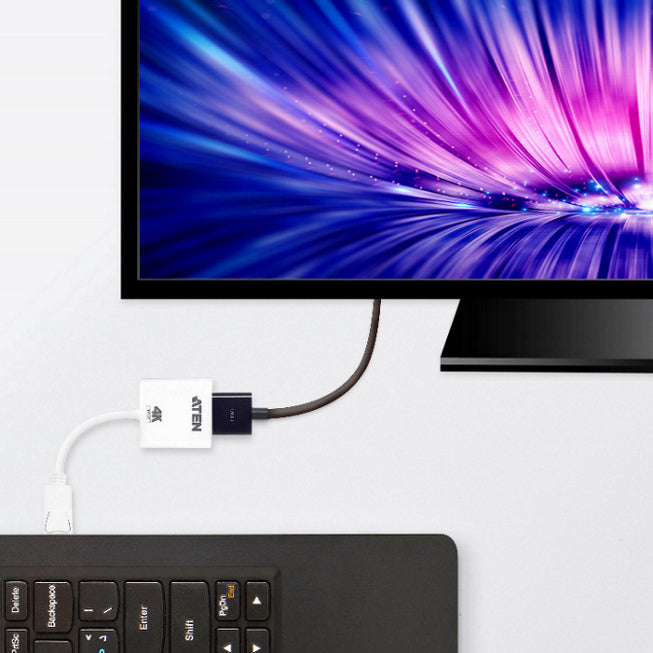 ATEN Active DisplayPort to HDMI 4K Adapter - VC986B Aten