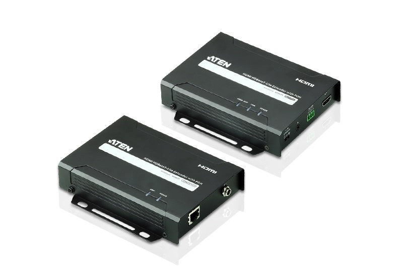 Aten HDBaseT Lite HDMI Video Extender with POH 1080P@70m 4kx2k@40m by Cat6a cable VE802-AT-U - VE802-AT-U